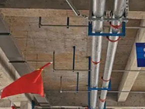 通道管廊支架的安装方法