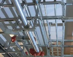 通道成品支架分享抗震支吊架的施工管理要点